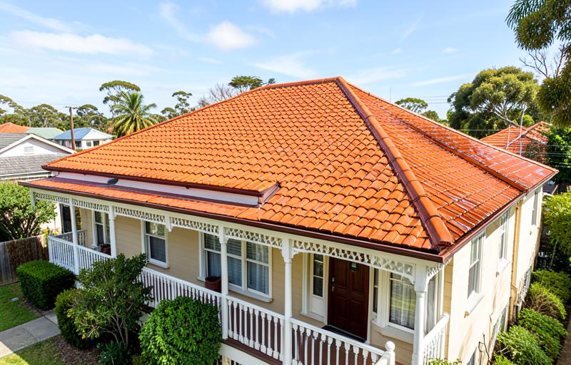 Roof Restoration on a Toowoomba home